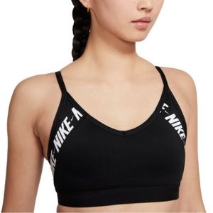 Nike Indy Style Sports Bra Black size M dry-fit